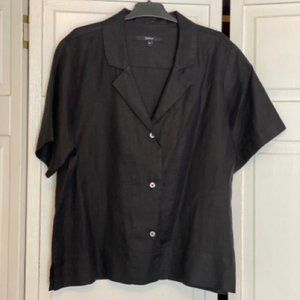 Quince 100% European Linen Short Sleeved Shirt, Size M - NWOT
